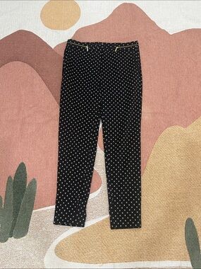 H&M Black and White Straight Leg Pants